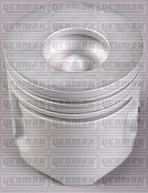 Поршень с кольцами і пальцем (размер отв. 94.32/+0.65) FORD TRANSIT 2.5D 91-94 (944 F-6110-AA 2.5DI / 4EA / 100PS) YENMAK 3103420065 (фото 1)