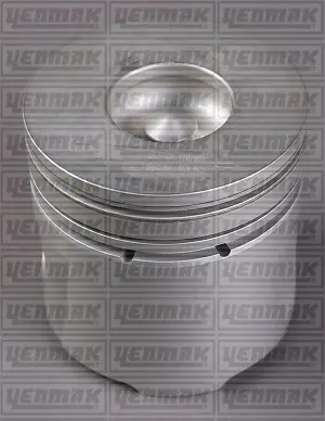 Поршень двс с кольцами ford transit 2.5d =93.64 2.5x2x4 1.00 88 YENMAK 3103426100 (фото 1)