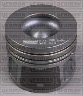 Поршень двс с кольцами ford transit 2.2tdci 16v =86 2x2x2 std 06 YENMAK 3103461000