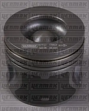 Поршень с кольцами і пальцем (размер отв. 89.91/STD) (V347/8 TDCI) YENMAK 3103462000 (фото 1)