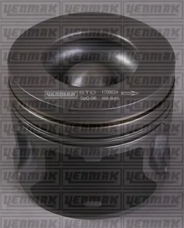 Поршень с кольцами і пальцем (размер отв. 89.91/STD) (V347/8 TDCI) YENMAK 3103462000