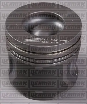 Поршень с кольцами і пальцем (размер отв. 90,16/+0,25) FORD TRANSIT 2.4TDCI 04- (4цл.) (SXFA, SVFB V348 DURATORQ/ JXFA Euro 4H9FB Euro 4 1) YENMAK 3103463025 (фото 1)