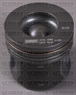 Поршень двс с кольцами ford transit 2.4 tdci =89.9 06 0.5 YENMAK 3103469050