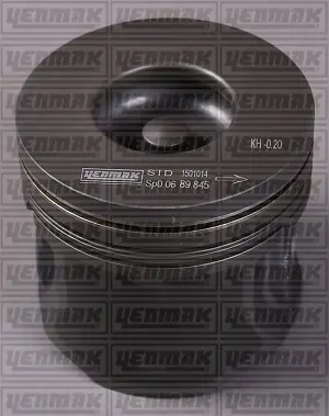 Поршень с кольцами і пальцем (размер отв. 90.16/+0.25) FORD Transit 2.4DI/TD (V184 TDI) YENMAK 3103475025 (фото 1)