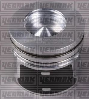 Поршень двс с кольцами ford transit connect 1.8tdci 110ps =82.5 1.75x2x2 std 01 YENMAK 3103477000