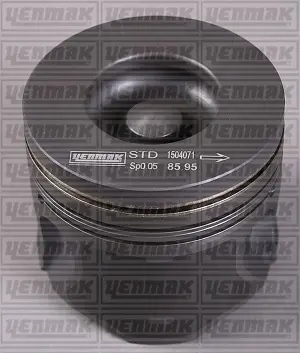 Поршень з кільцями і пальцем (размір отв. 86,26/ +0.25) Mondeo 2.0TDCI 04- (CD132/V185 X400) YENMAK 3103478025 (фото 1)