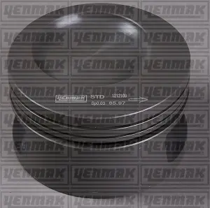 ПОРШЕНЬ ДВС С КОЛЬЦАМИ OPEL ASCONA 2.0NE =86 1.5X1.5X3 STD 86 YENMAK 3103805000 (фото 1)