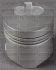 Поршень двс с кольцами peugeot. citroen 1.9d dw8 =82.2 2x2x3 std 96 YENMAK 3103878000 (фото 1)