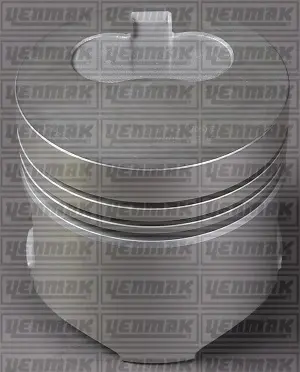 Поршень двс с кольцами peugeot. citroen 1.9d dw8 =82.2 2x2x3 0.60 96 YENMAK 3103878060 (фото 1)