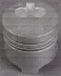 Поршень двс с кольцами renault 1.9d f8q.630 =80 2x2x3 std 96 YENMAK 3104163000