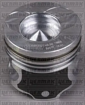 ПОРШЕНЬ ДВС С КОЛЬЦАМИ RENAULT MEGANE 1.5DCI =76 2X2X2.5 STD 01 D=2660 YENMAK 3104164000 (фото 1)