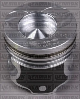 ПОРШЕНЬ ДВС С КОЛЬЦАМИ RENAULT MEGANE 1.5DCI =76 2X2X2.5 0.50 01 D=2660 YENMAK 3104164050