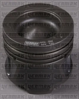 ПОРШЕНЬ ДВС С КОЛЬЦАМИ RENAULT MEGANE II 1.5DCI K9K.732 =76 2X2X2.5 STD 01 D=2660 YENMAK 3104181000