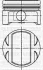 ПОРШЕНЬ ДВС С КОЛЬЦАМИ OPEL OMEGA 2.5I X2.5XE =81.6 1.5X1.5X3 0.50 93 YENMAK 3104218050