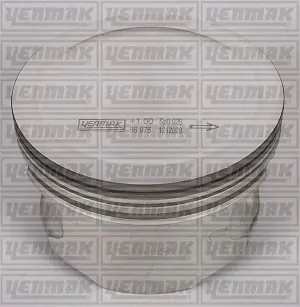 ПОРШЕНЬ ДВС С КОЛЬЦАМИ OPEL OMEGAVECTRA 2.2I 16V Z22SE =86 1.2X1.5X2.5 0.50 97 YENMAK 3104221050 (фото 1)