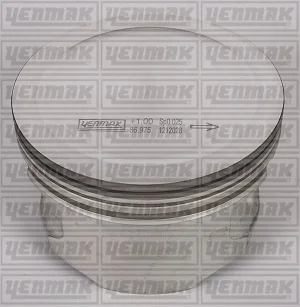 ПОРШЕНЬ ДВС С КОЛЬЦАМИ OPEL OMEGAVECTRA 2.2I 16V Z22SE =86 1.2X1.5X2.5 0.50 97 YENMAK 3104221050