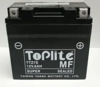 Мотоакумулятор TOPLITE YUASA TTZ7S