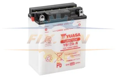 Мотоакумулятор TOPLITE YUASA YB12A-A (фото 1)