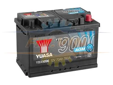 Акумулятор YUASA YBX9096 (фото 1)