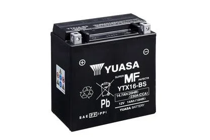 Мотоакумулятор TOPLITE YUASA YTX16-BS