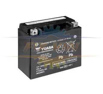 Акумулятор YUASA YTX20HL-BS (фото 1)