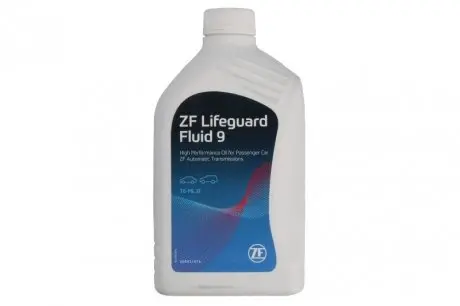 Мастило АКПП (ATF) (yellow) "Fluid 9 - "1L ZF AA01.500.001