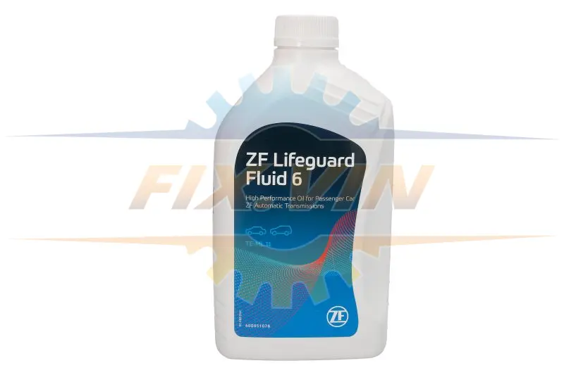Олива трансмісійна АКПП Lifeguard Fluid 6 1л ZF S671090255 (фото 1)