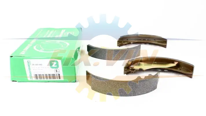 Колодки тормозные задние MERCEDES-BENZ T1 -96, W461 89-, 601 430 06 22, A 601 430 06 22 Zilbermann 08043 (фото 1)