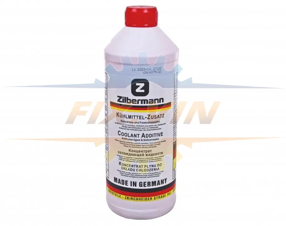 Антифриз-концентрат G12 (червоний Zilbermann 99-022/G12 RED (фото 1)