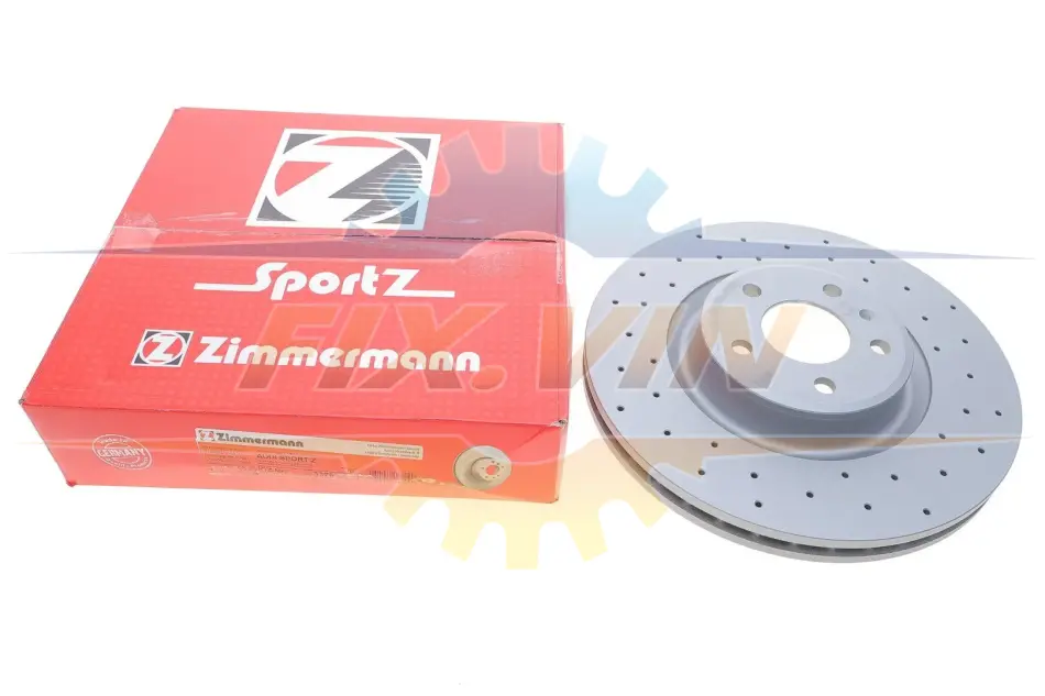 Диск гальмівний SPORT Z ZIMMERMANN 100.3378.52 (фото 1)