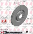 Диск гальмівний Coat Z ZIMMERMANN 110222220 (фото 1)