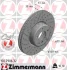 Диск гальмівний (передній) BMW 1 (F20/F21)/3 (F30/F80) (340x30) (з покриттям) (з прорезом) ZIMMERMANN 150.2906.32 (фото 1)