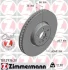 Диск тормозной левый ZIMMERMANN 150.2936.20 (фото 7)