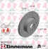 Диск гальмівний COAT Z передній вентильований ZIMMERMANN 150.2975.20 (фото 1)