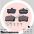Колодки гальмівні (задні) Audi 100/80/90 -96/ А4/A6/A8 94-02 (Lucas - Girling) ZIMMERMANN 21144.165.1 (фото 1)