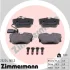 Комплект тормозных колодок ZIMMERMANN 232241652 (фото 1)