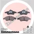 Гальмiвнi колодки дисковi переднi ZIMMERMANN 23990.205.1 (фото 1)