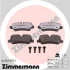 Колодки гальмівні дискові ZIMMERMANN 24192.975.1 (фото 1)
