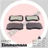 Колодки гальмівні дискові, к-кт ZIMMERMANN 24976.175.1 (фото 1)