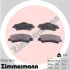 Комплект гальмівних колодок ZIMMERMANN 25250.190.1 (фото 5)