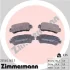 Колодки гальмівні дискові ZIMMERMANN 25540.145.1 (фото 2)