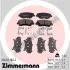 Колодки гальмівні дискові ZIMMERMANN 25692.180.2 (фото 5)