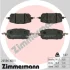 Колодки гальмівні дискові, к-кт ZIMMERMANN 26506.160.1 (фото 1)