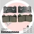 Колодки тормозные передние ZIMMERMANN 26605.130.1 (фото 1)