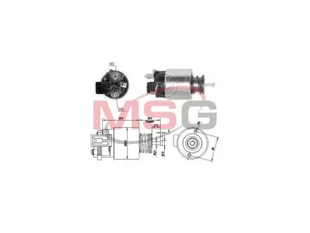 Втягуюче реле стартера ZM ZM 1261